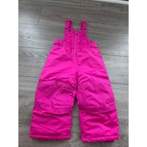 Cat and jack baby girl snow bibs size 18 mos